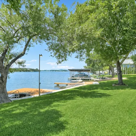 Lake Front Home on Open Water