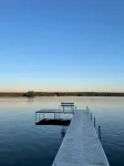 Cozy cabin right on the water! All bikers, skiers, fisherman and more welcome!