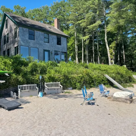 Waterfront With It’s Own Sandy Beach