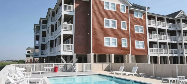 Sound front condo, pool, water access, & sunsets Hotels in Nags Head