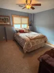 Quiet, secluded bluff top cabin with beautiful sunsets