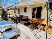 Charming 1938 Pueblo Home with Game Room, Firepit and Boho Bedroom - 3-Star
