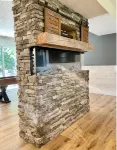4 bedroom cottage with 2 indoor fireplaces