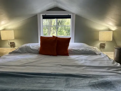 Ovedale Lodge.  A cabin on a three acre estate in Horse Country, Ocala - Hytter