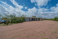 Newly updated home on spacious lot located outside of the city