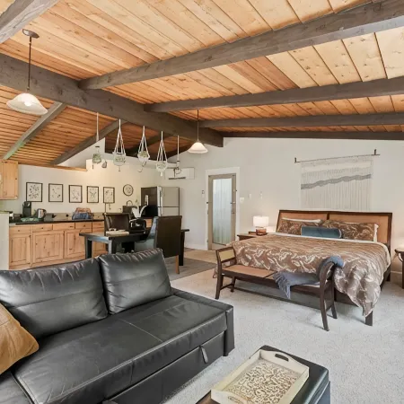 Cozy Up at a Nature Inspired Boutique Studio in the Trees - River Nearby