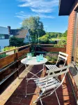 Ferienhaus in Strandnähe mit Etwas Meerblick, Balkon, Loggia, Garten in Meierwik - Wifi