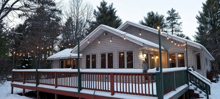 3 bedroom/2 bath house in St. Germain. Heated garage-backs to snowmobile trail! Hotels in St. Germain