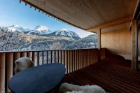 Hotel Arnica Scuol - Adults Only - Bergblick