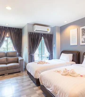 ห้องดีลักซ์ เตียงเดี่ยว 2 เตียง