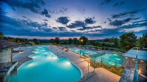 San Giovanni Terme Rapolano - Morgenmad
