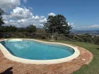detached villa with a private swimming pool and a large terrain