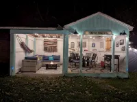 Cheerful & cozy 3 bedroom cottage near lake with hot tub - Wifi