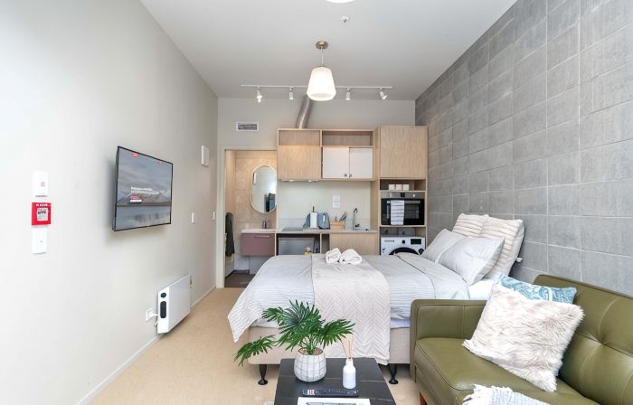 Petone City Studio with Balcony