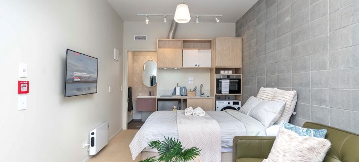 Petone City Studio with Balcony Ξενοδοχεία στην πόλη Lower Hutt