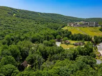 1 Min to Camelback! Creekside Escape + FirePit & BBQ Hotels in Pocono
