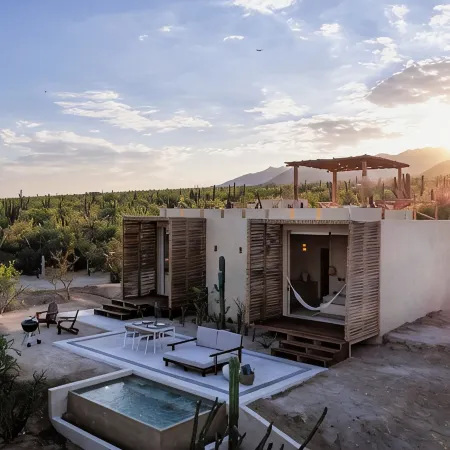 Casa Cardones: Secluded Luxury Retreat Between Sea and Mountains