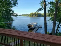 Beautiful and Spacious Lake Home! Large Deck Overlooking Lake! Hotels in Chetek
