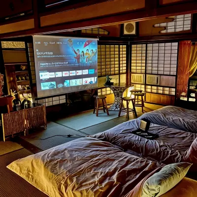 Kominka Mitsuhama Ryokan Hotel dekat Stasiun Iyo-Wake
