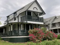 Victorian cottage overlooking downtown Oak Bluffs and the Harbor.