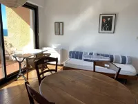 Collioure large apartment terrace swimming pool garage air-conditioning exceptional view. - 3-Star