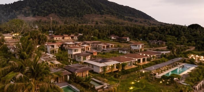 อาร์ติซาน เกาะยาวใหญ่ แฮนด์คราฟต์ บีชฟรอนต์ วิลล่า โรงแรมในอำเภอ เกาะยาว