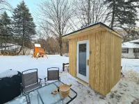 New Sauna! St Paul, Mall of America, Spacious, Pool Table, Foosball Table - 3성급