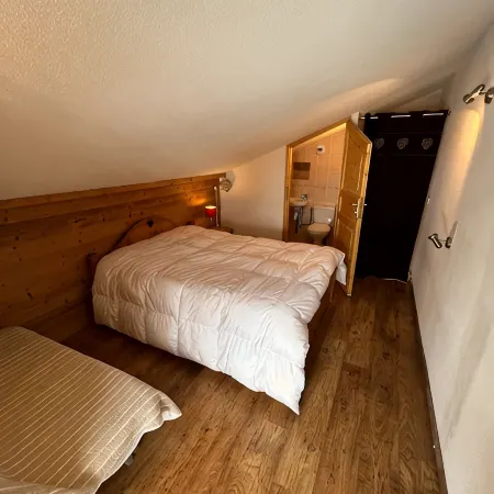 Duplex 50m2 pied des pistes 6 pers les saisies hauteluce / contamines montjoie