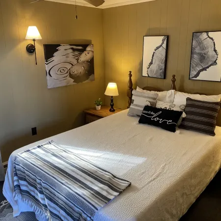 Rustic Riverfront Getaway Directly On The River!!  You can't get any closer!