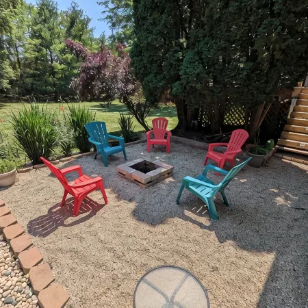 Elegant, charming, serene, & delightful home with huge fenced yard close to I90!