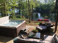 Amazing Views at Dragonfly! HOT TUB! Kayaks, BOUNCER w Slide, SUP's, Fire Pit! - Wifi