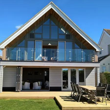 Lovely Beach Front Holiday Home on Private Estate + Sea Views - 140X  Reviews!