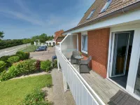* NEW * Apartment with large balcony and dike view at the Perlebucht - balcon
