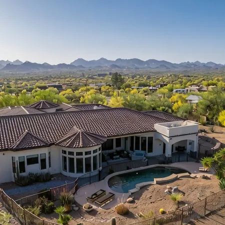 Luxury Desert Retreat Home in the Superstition Mountains with Heated Pool