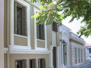 Tripodon Plaka in the Shade of Acropolis by Ghh