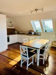 Modern vacation apartment with Baltic Sea view and balcony for 6 people