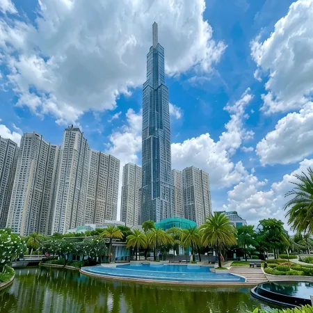 Landmark Saigon Central Residence Отели рядом с достопримечательностью «Куан-Бинь-Тхань»