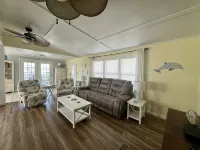 Skip the Car-Golf Cart to the Beach! 2 Bedroom Coastal Retreat!