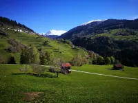 Vacation apartment in the Grisons Oberland Hotéis em Brigels