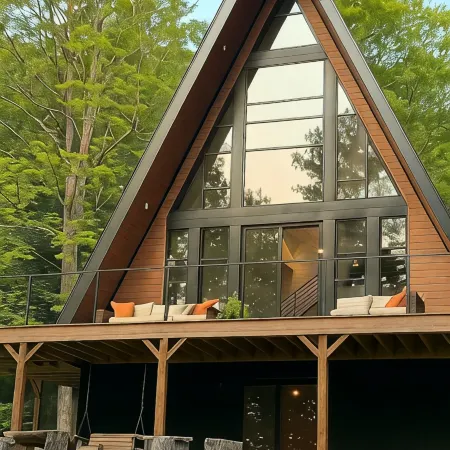 Luxury A-Frame Getaway in the Catskills