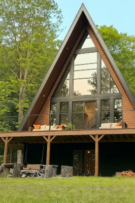 Luxury A-Frame Getaway in the Catskills - 4 stelle