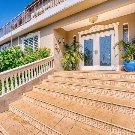 Mountaintop Villa with Spectacular Sunset View of Caribbean