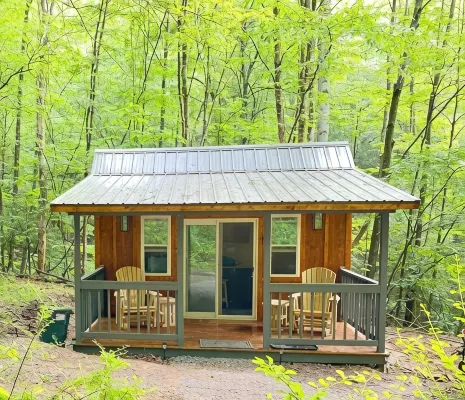 Private Tiny Cabin & Mountain Hiking!