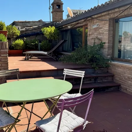 Apartment in the center of Assisi - large rooftop terrace and fabulous views