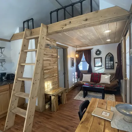 The Nun's Cabin: Historic Tiny House on the Bigfork River