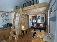 The Nun's Cabin: Historic Tiny House on the Bigfork River - 샬레 호텔