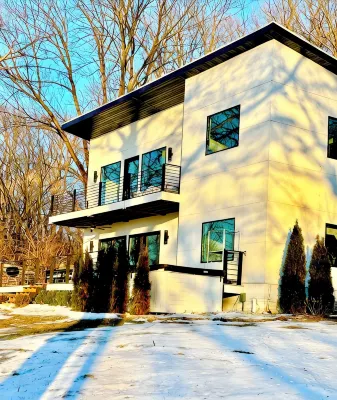 Arch View Luxury Home:Private Pool,Hot-Tub,Sauna.Free Wine&Brkfst.5 Min from Stl - 무료 와이파이