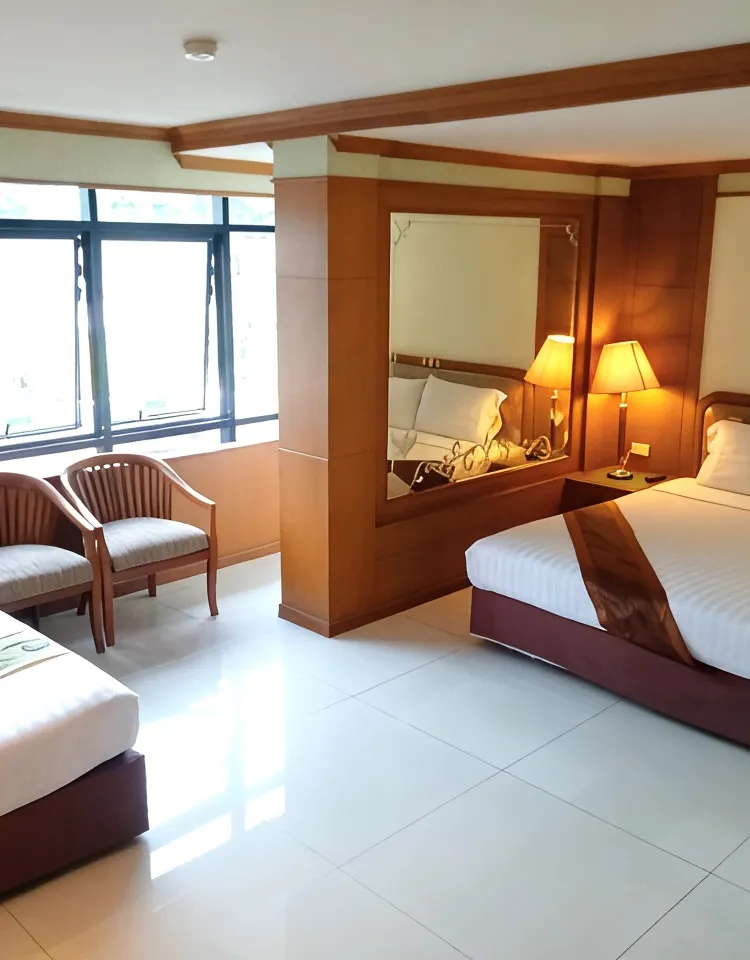 ห้องพักสำหรับสามท่าน