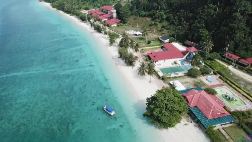 Shaz Resort Pulau Tinggi - Pool