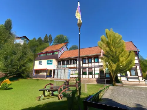 Hotel Pension Gelpkes Mühle - parking